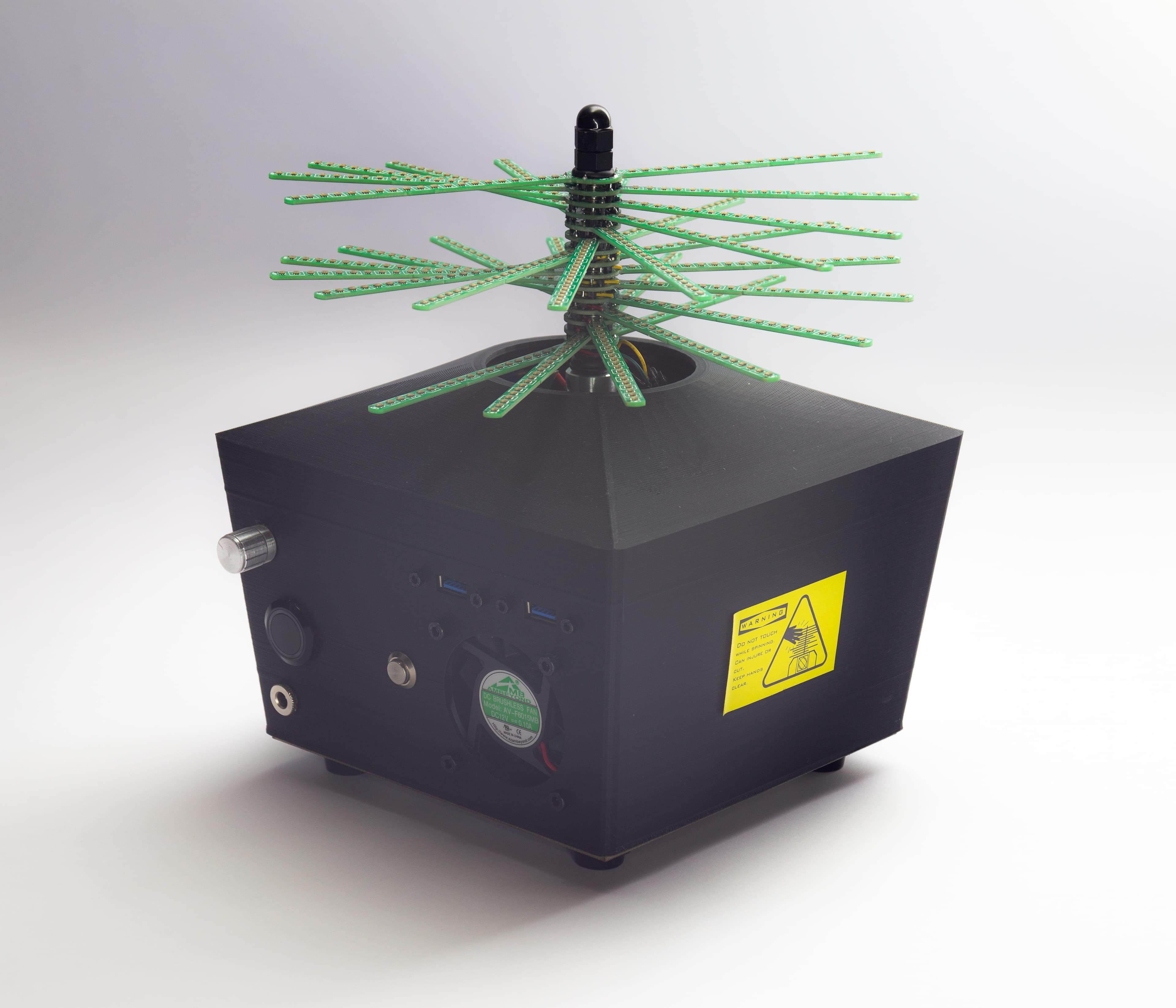 3D Computer Back View